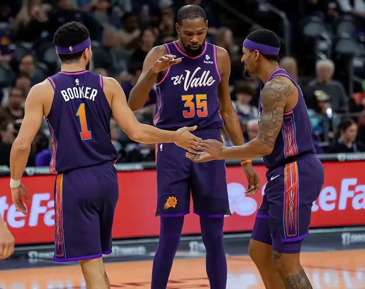 关于太阳队全队备战勇士大战，士气高昂斗志昂扬的信息